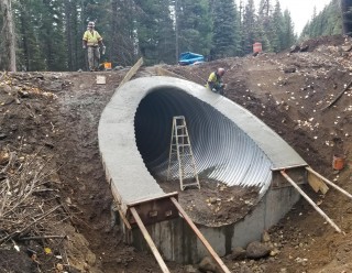 Culvert Headwall, McCall