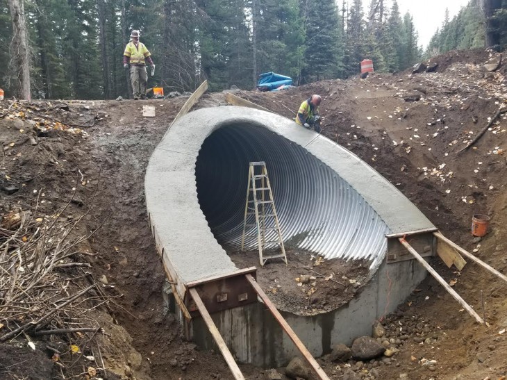 Culvert Headwall, McCall