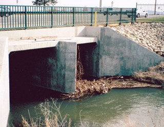 Twin Cell Box Culvert at Overland and Meridian