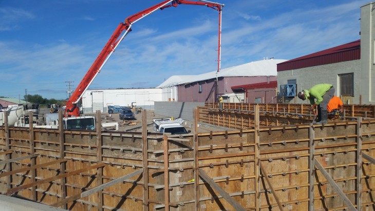 SENECA Foods Building Foundation, Payette, ID