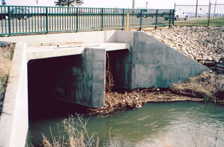 Twin Cell Box Culvert at Overland and Meridian
